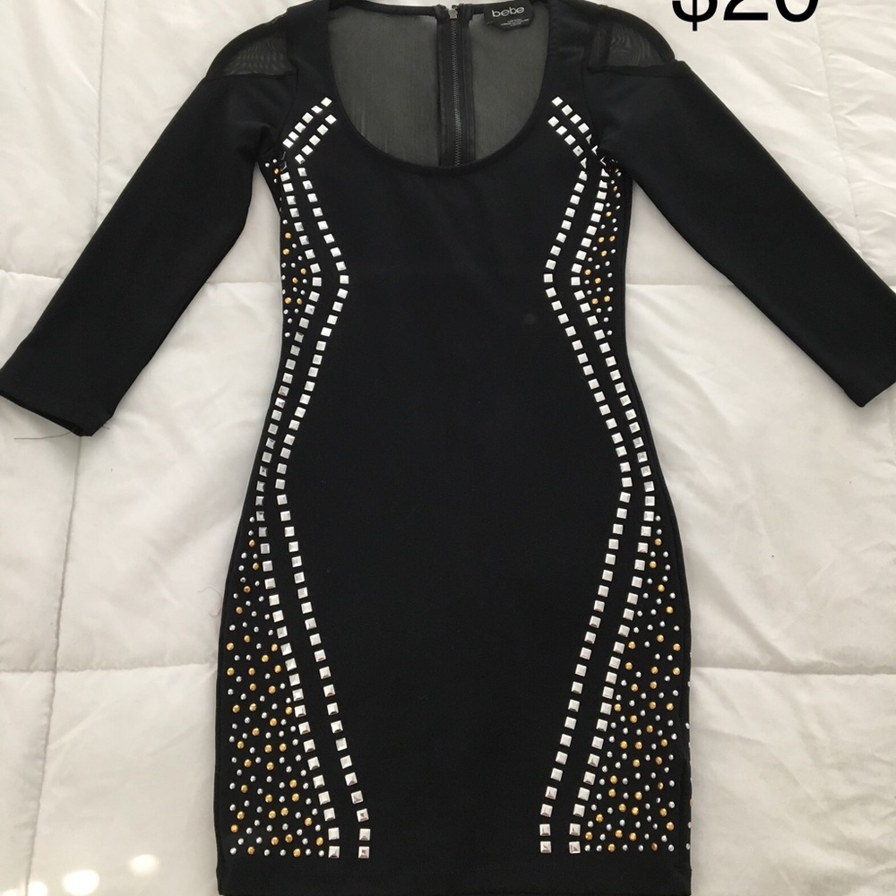 Black Studded Dress